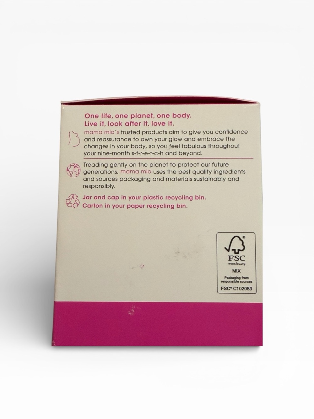Mama Mio Tummy Rub Butter - Pink Pregnancy Moisturizer - Picture 7 of 7